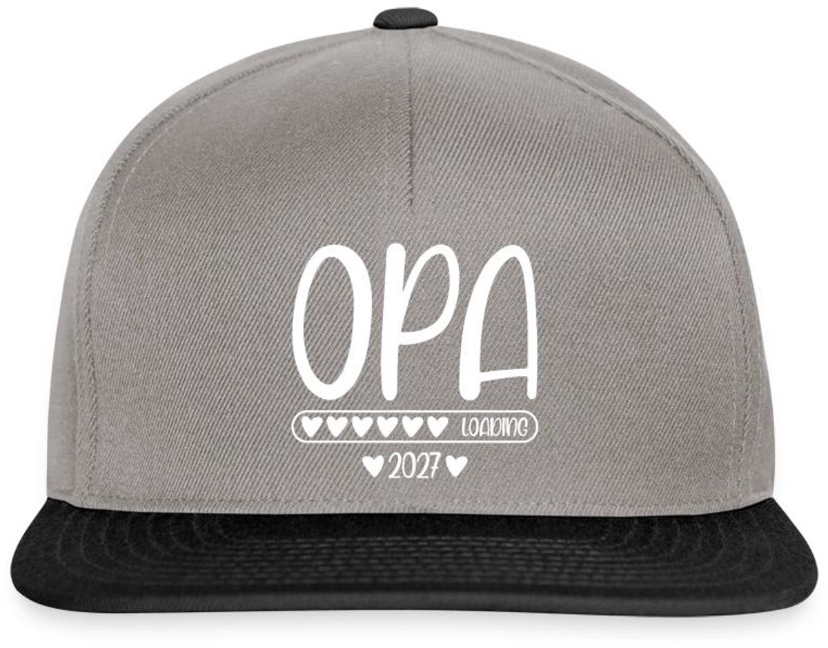 Toekomstige Opa 2027 Snapback cap