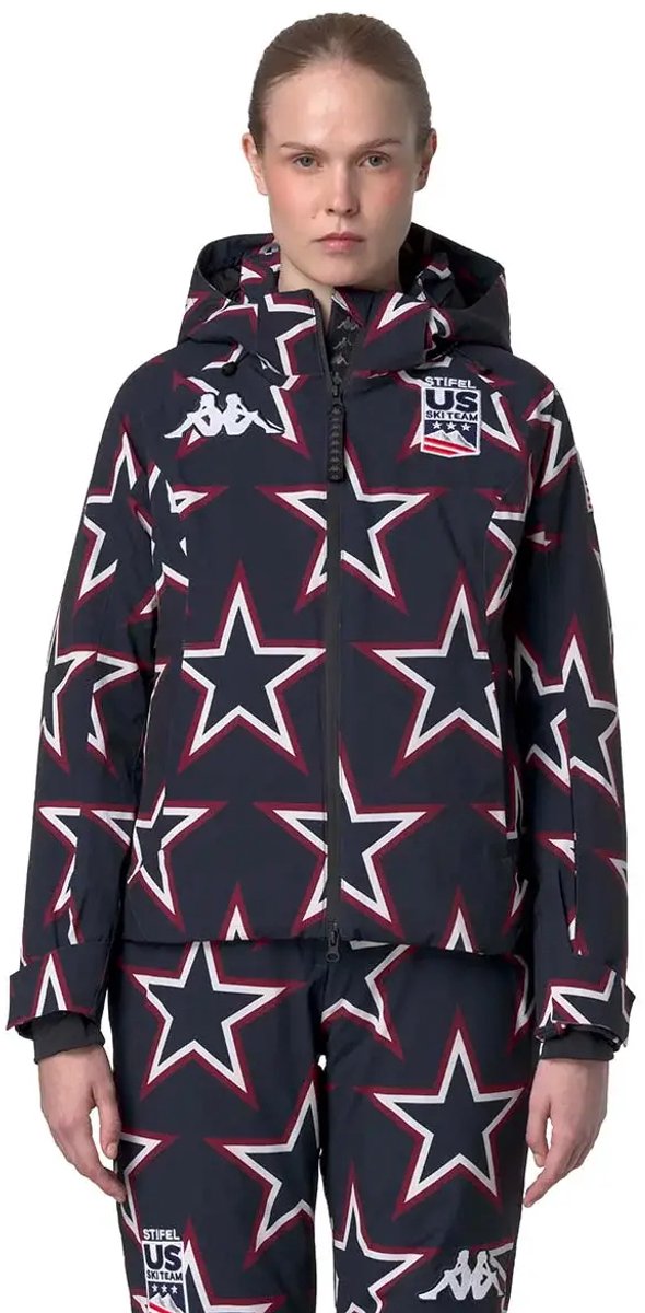 Vrouwen skijas USA 810G Blauw