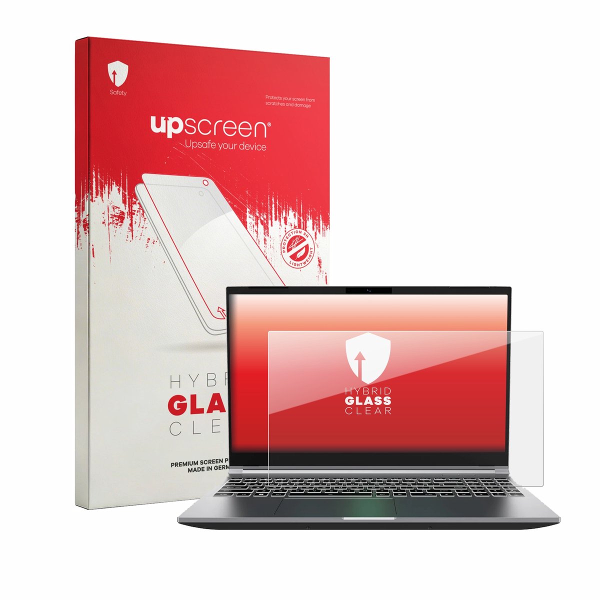 upscreen - Screenprotector voor Chuwi GTBook X - Folie Beschermfolie Beschermglas transparant