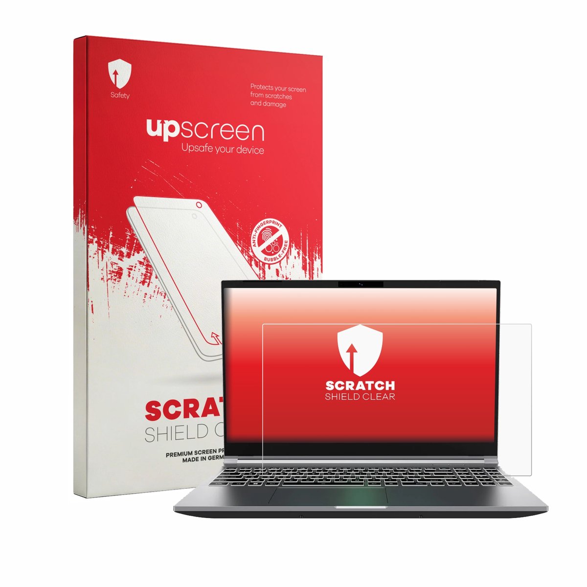 upscreen - Screenprotector voor Chuwi GTBook X - Folie Beschermfolie transparant