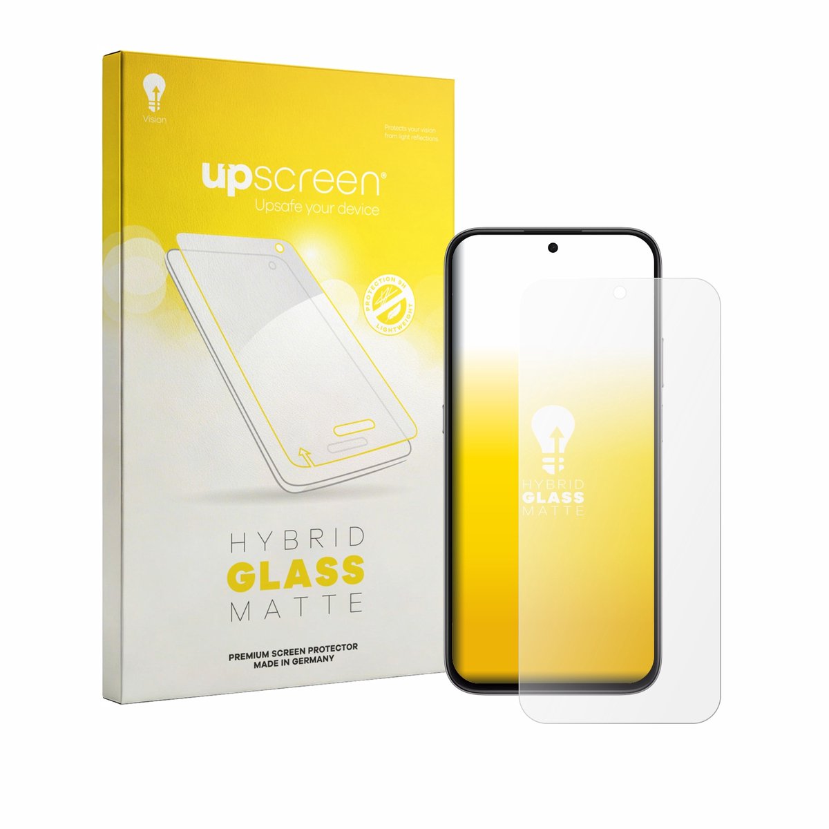 upscreen - Screenprotector voor Honor 600 Smart 5G - Folie Beschermfolie Beschermglas matte