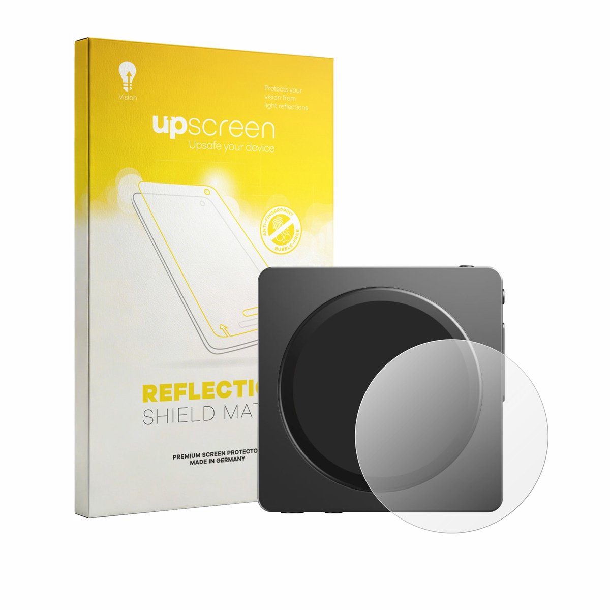 upscreen - Screenprotector voor FiiO SnowSky Disc - Folie Beschermfolie anti glare matte