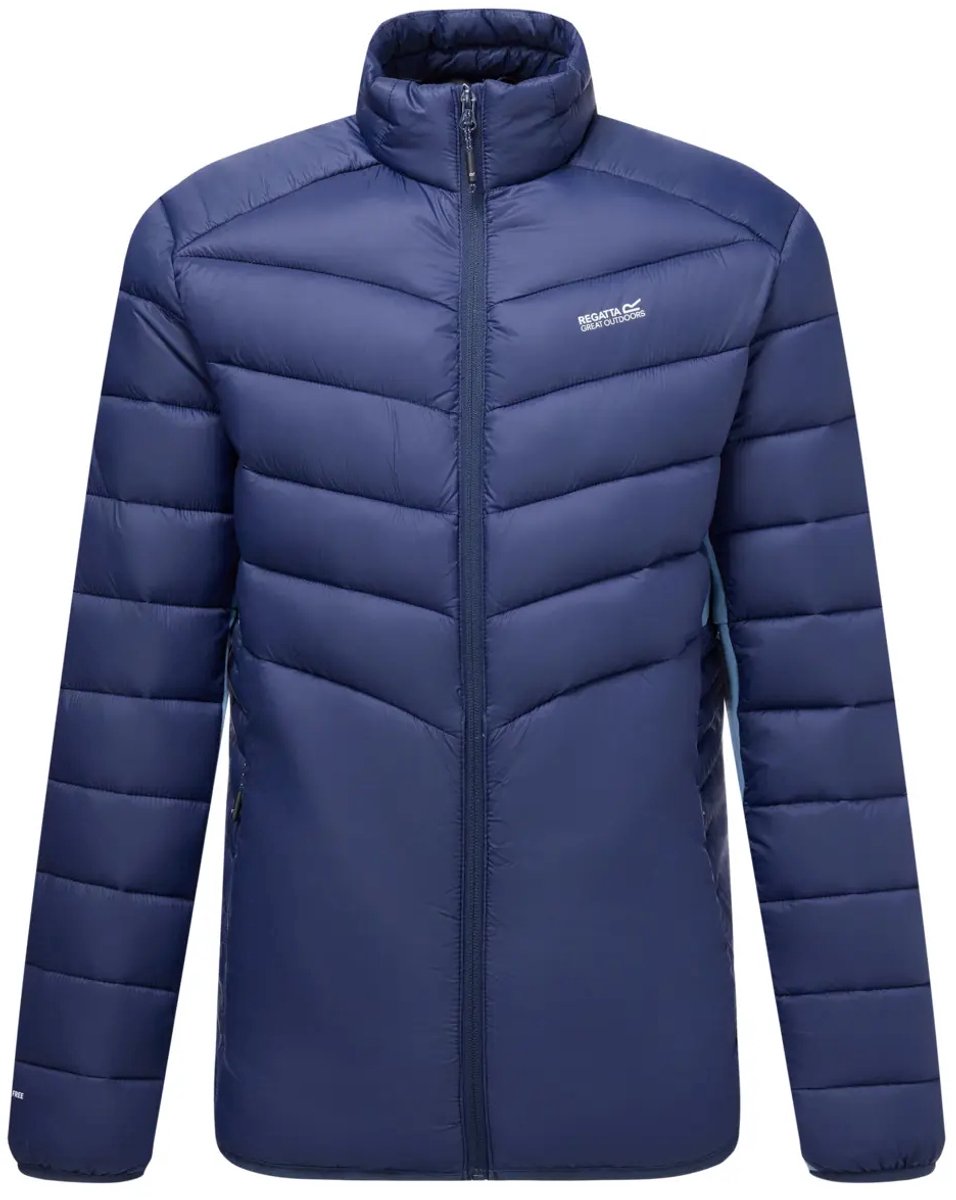 Donsjack Regatta Leedre Marineblauw