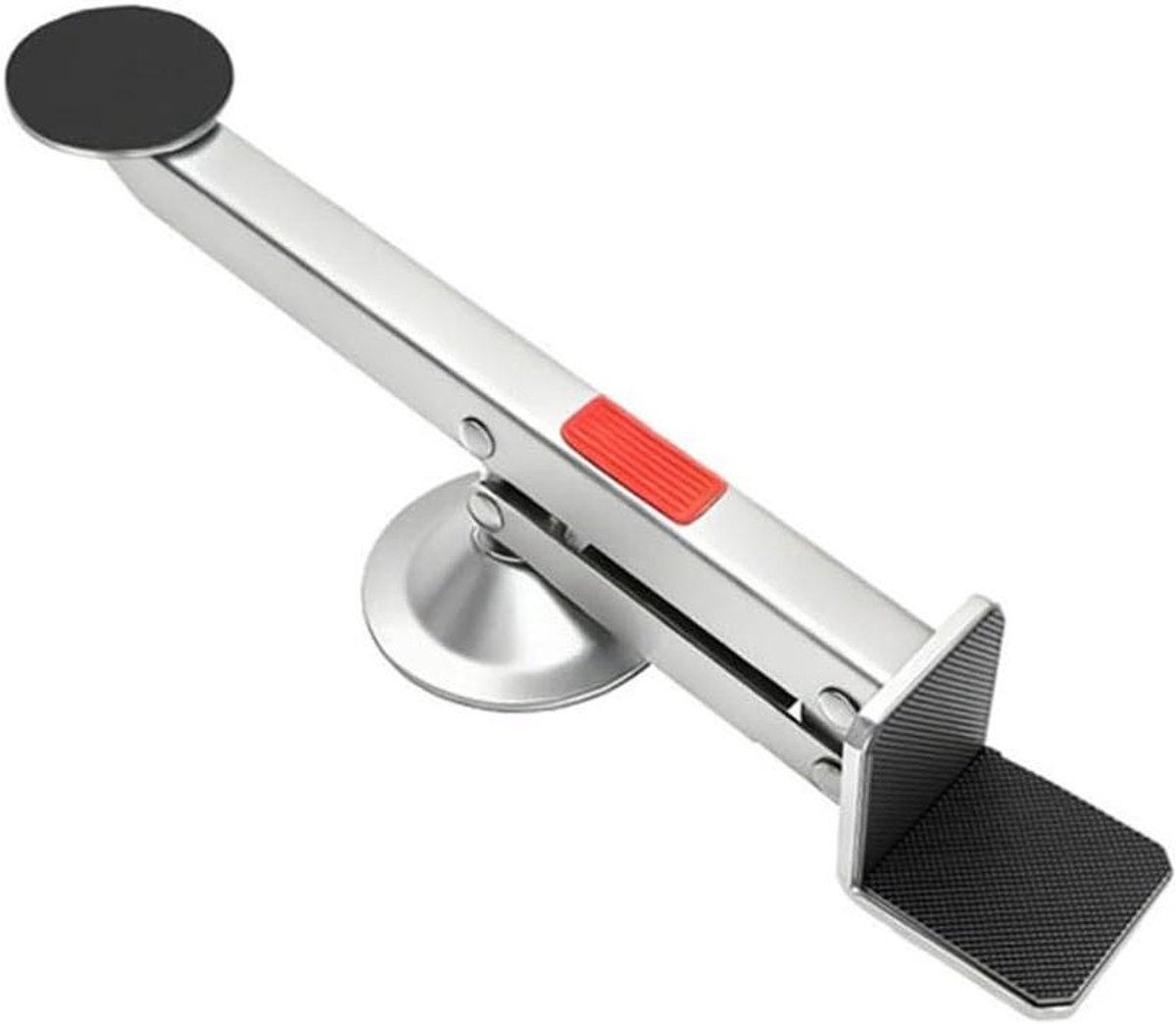 Deurlifter Installatie Hulp - Deur Lifter Gereedschap - Deuren Plaatsen - 360 Graden Rotatie - 6-95 cm - Zilver