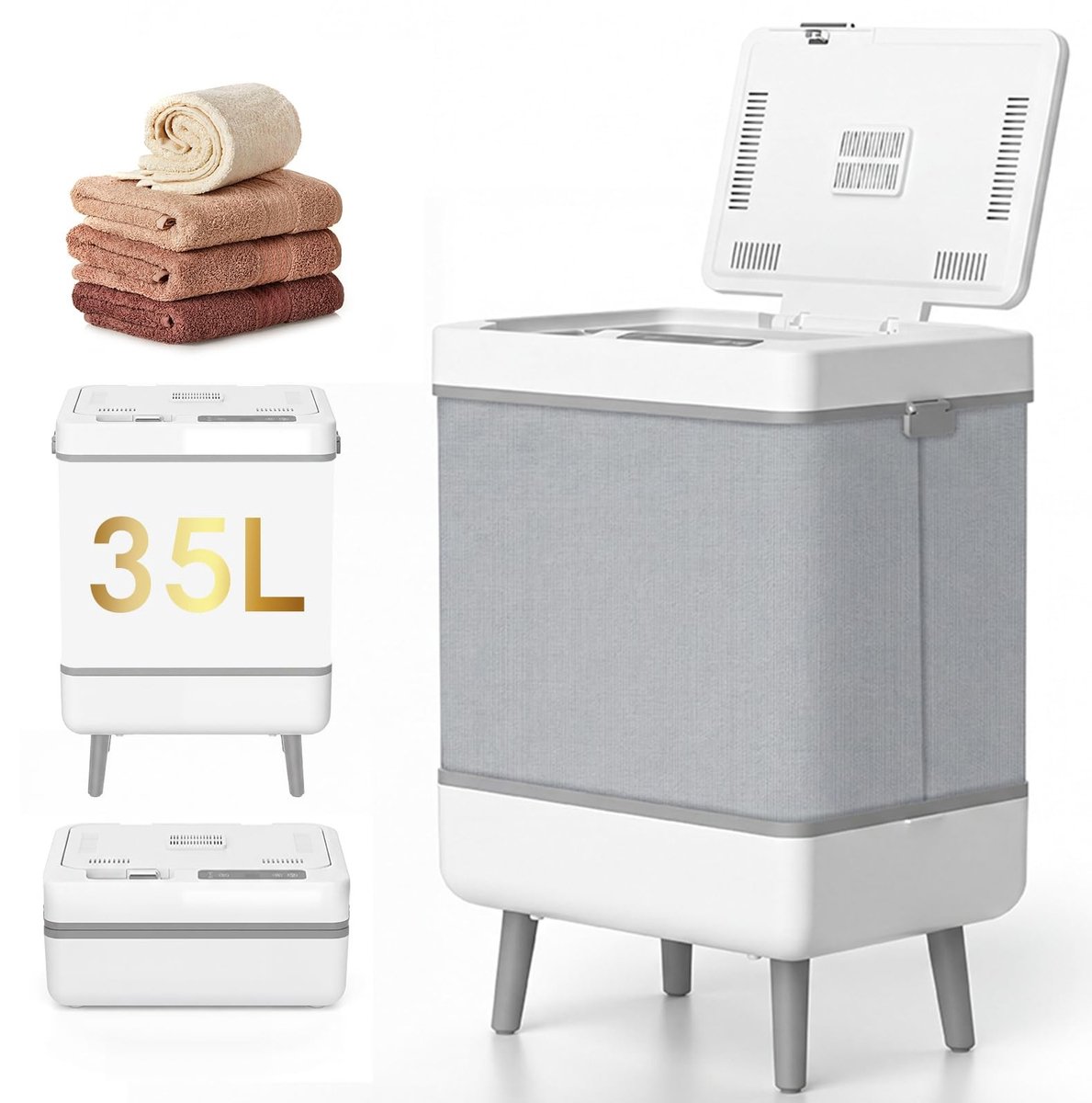 Omgoods - Elektrische Handdoekwarmer in Emvorm