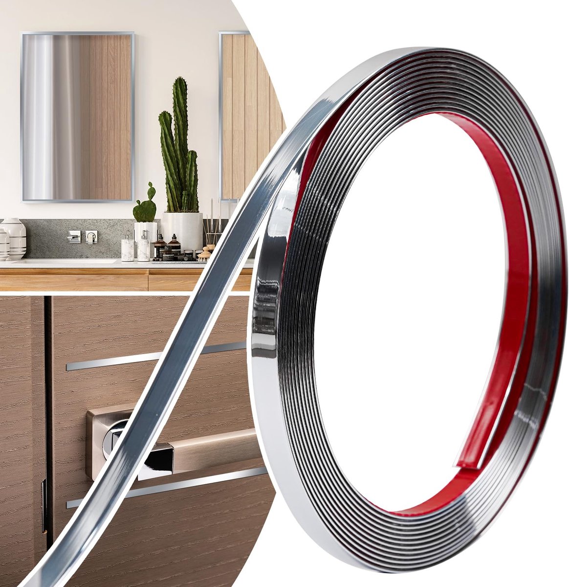 Omgoods - Peel-off en Stick Mouldings voor Decoratie 10mm 20FT