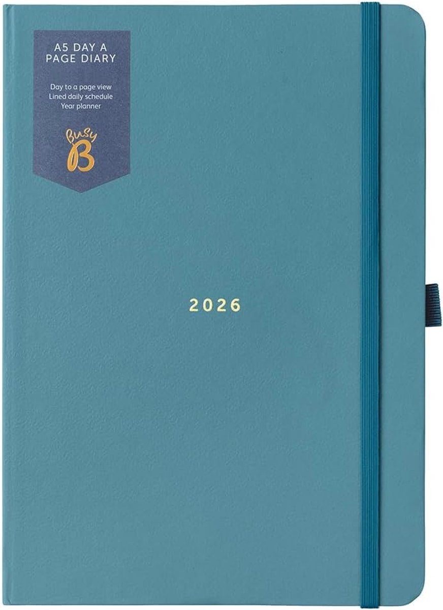 Succesplanner - Beige - A5 - Met Gouden Foliedetails en Elastische Band - Voor Studenten, Professionals en Leraren