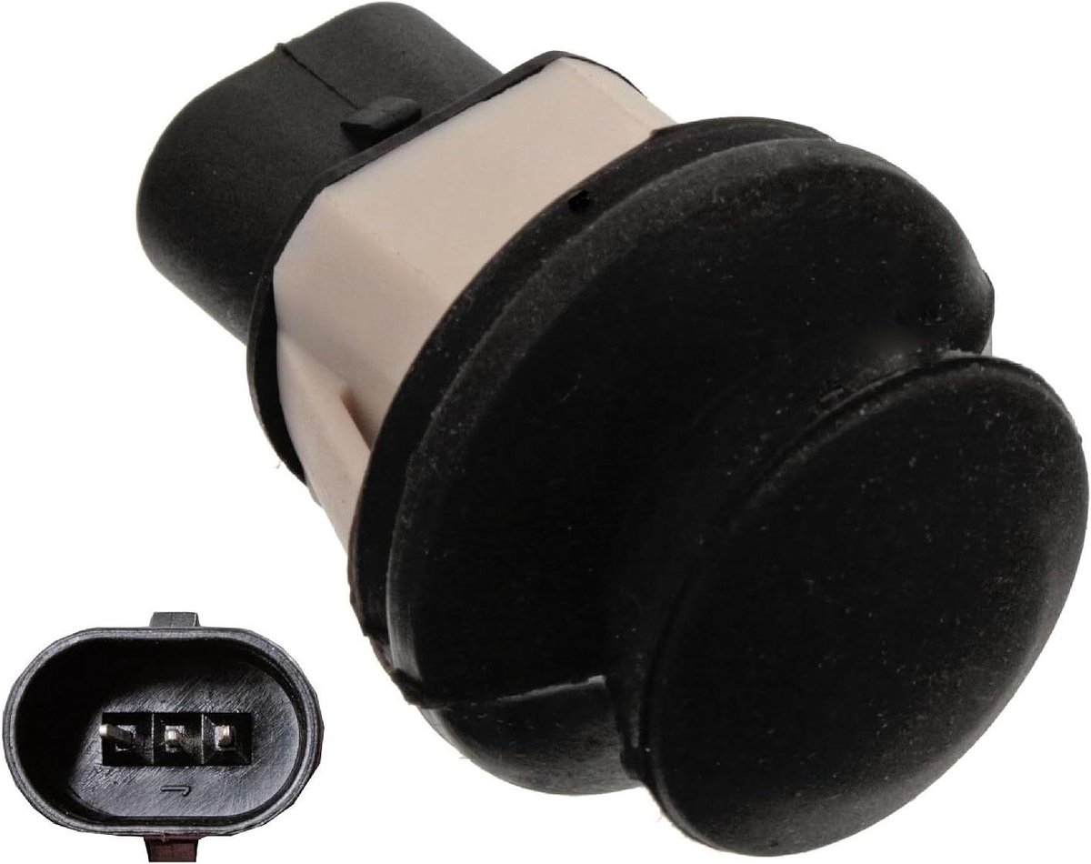 Lichtschakelaar Deurcontact - Deur Sensor - Auto Onderhoud - Eenvoudige Montage - 2.8 x 2.8 x 4.2 cm - Zwart
