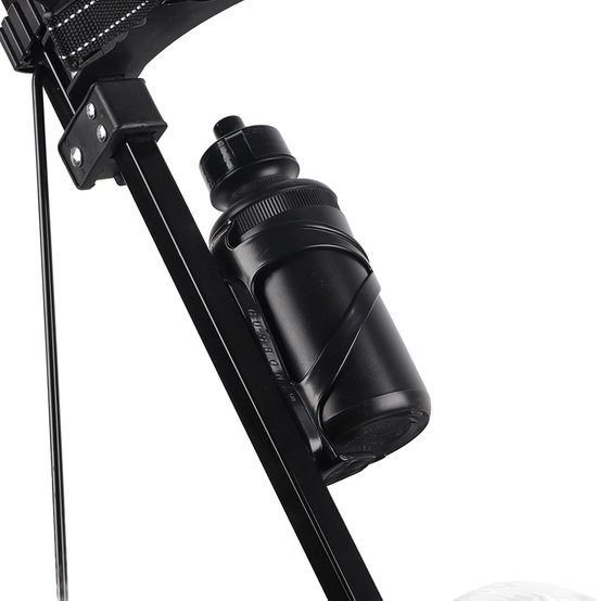 Opvouwbare Golftrolley - 2-wiel Trolley - Golfen Gemakkelijk Maken - Lichtgewicht en Stevig - Max 40kg Belasting - Zwart — afbeelding 4