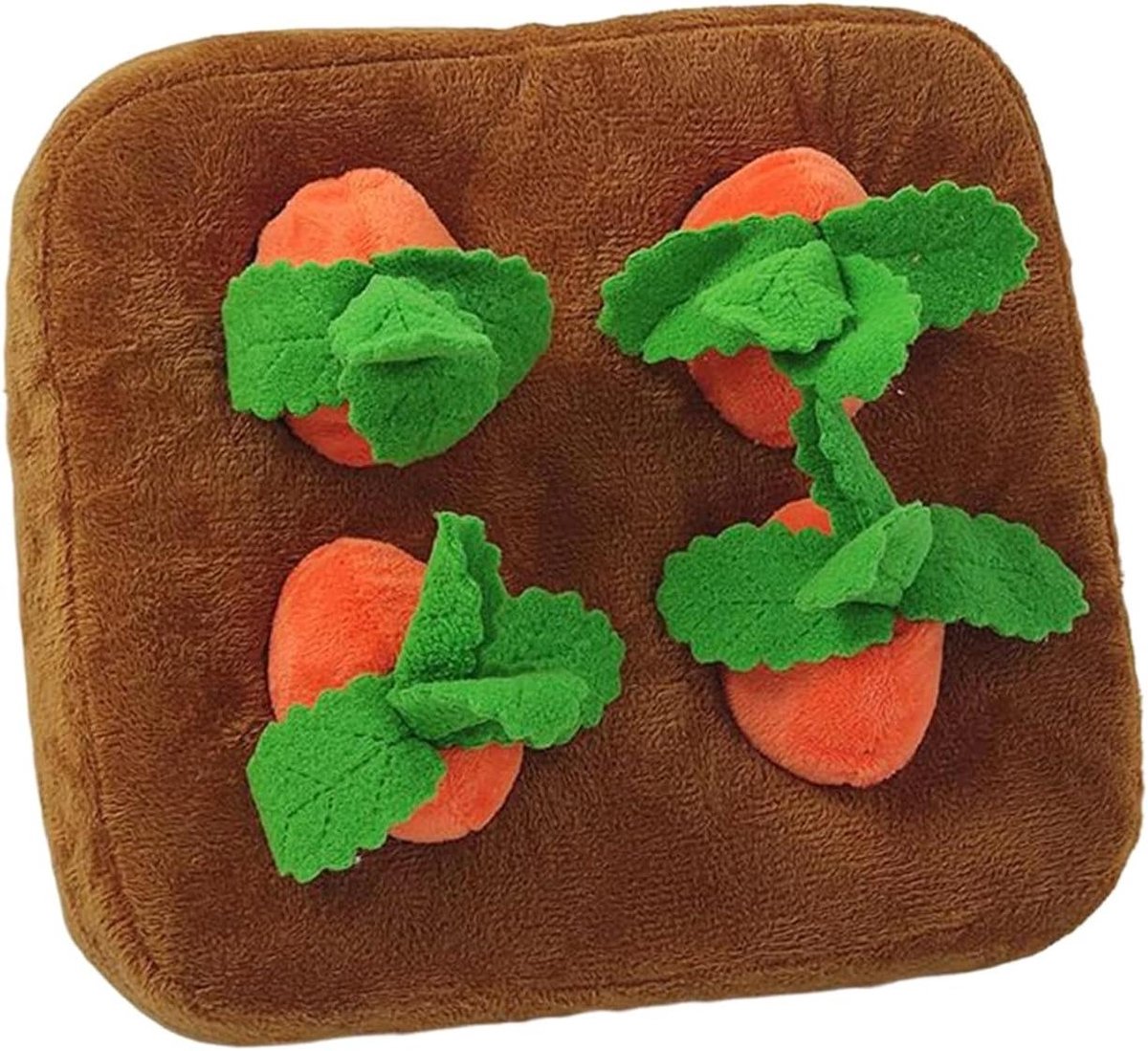 Snuffelmat Honden - Voerpuzzel Puppy - Mentale Stimulatie - Energieverbruikend Speelgoed - 21.5 x 21.5 cm - Meerdere Kleuren