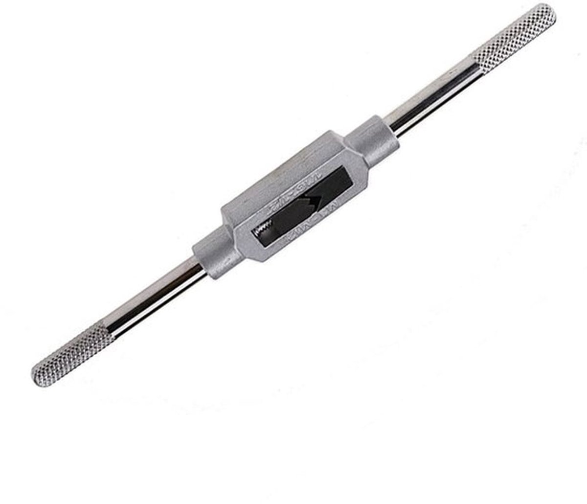 Tap Reamer 320mm Lengte - Verstelbare Handgereedschap - Geschikt voor M6 tot M20 - Hoogwaardige Kwaliteit - Handmatig Gebruik - Stevige Klemmen - Tapsleutel