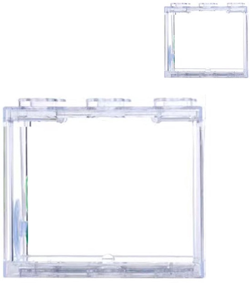Miniatuur Aquarium Draagbaar - Transparant Acryl - Dropproof/Explosiebestendig - Ventilatiegaten - Eenvoudig Schoonmaken - Hoge Lichttransmissie - Vissentank