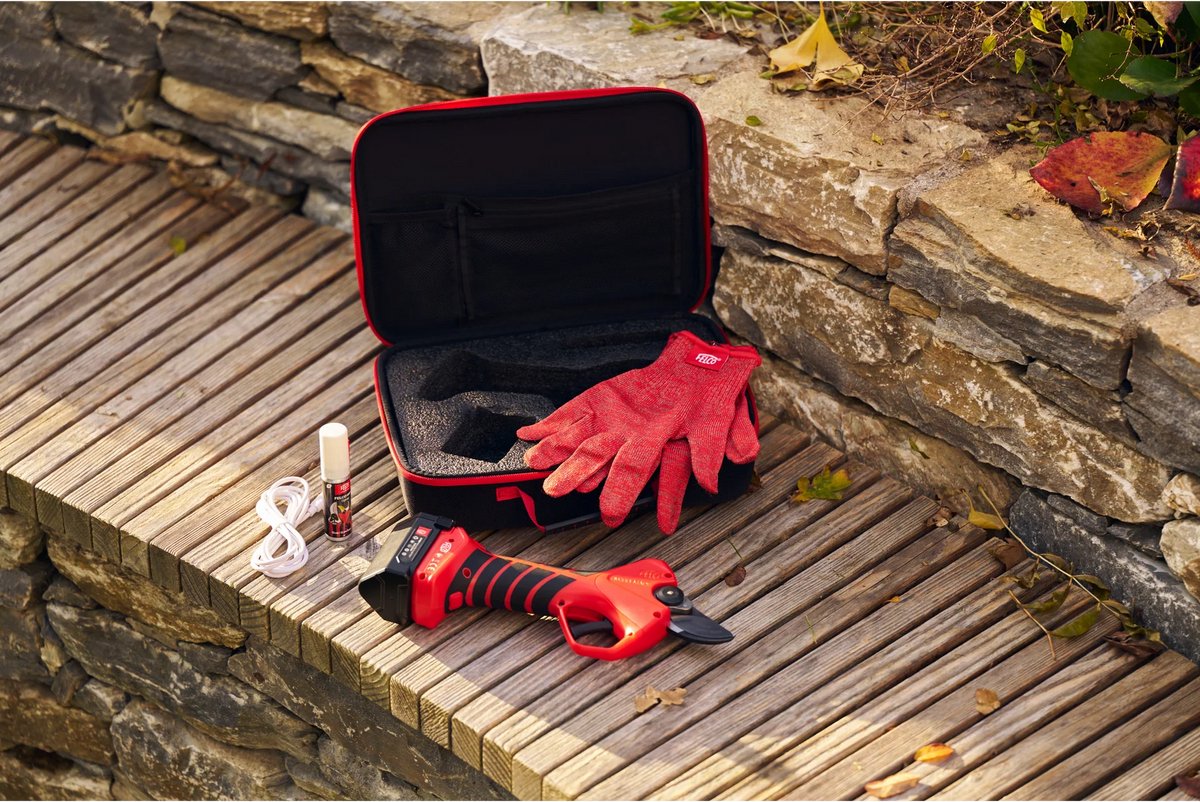 Felco 2e Electric Pruning Shears - Battery Included - Cuts up to Ø 27 mm
