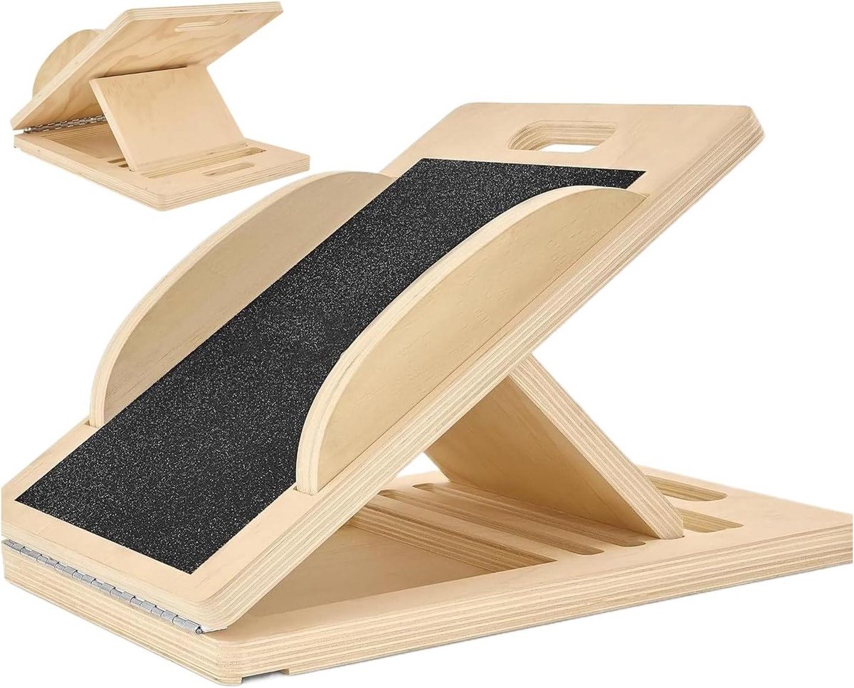 Schuine Plank - Kuitplank Wig - Kuit Spierrekken - Verstelbare Hoek - 42 x 31 x 6.5 cm - Niet gespecificeerd