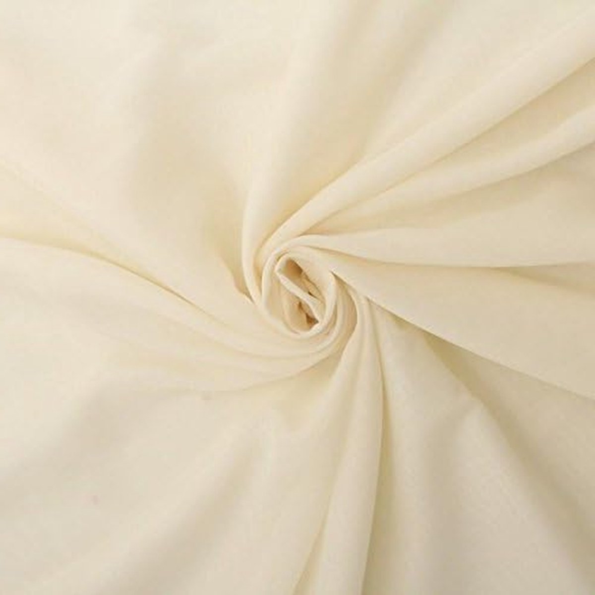 Mousseline Voile Stof - Gordijnstof Voile - Gordijnen Maken - Op Maat Gemaakt - 150cm Breed - Beige