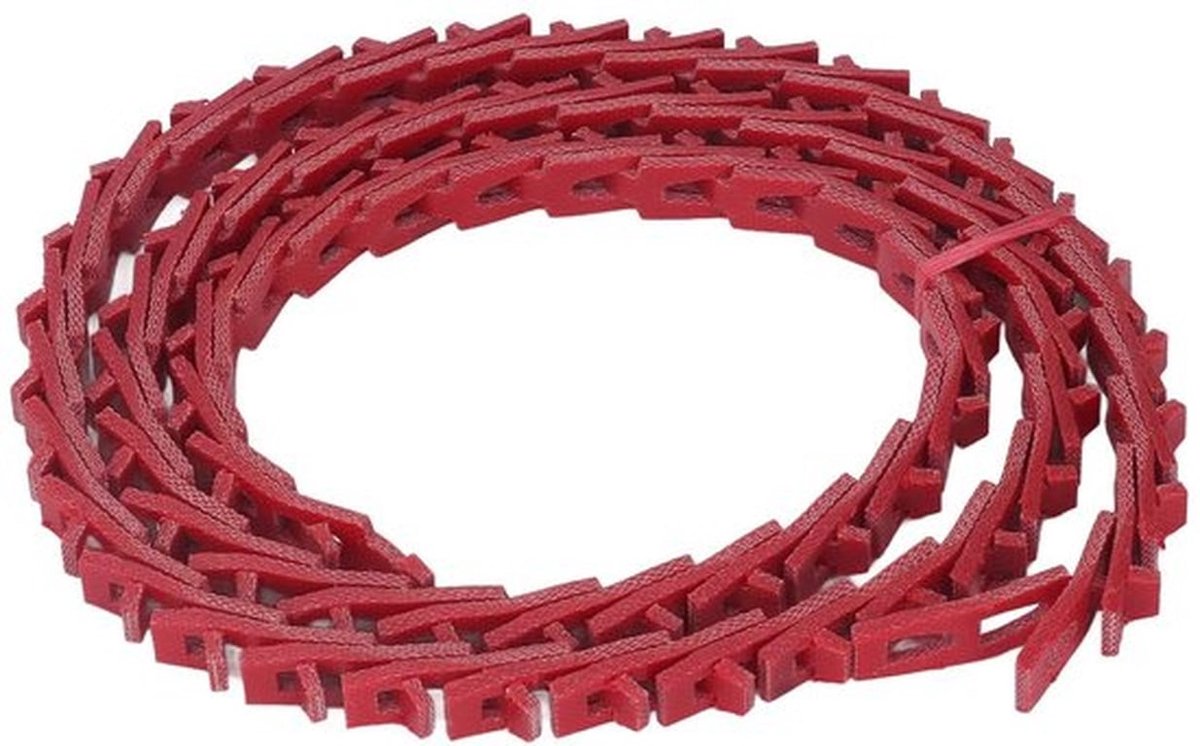 Transmissieriem Verstelbaar - Power Twist V-riem 13 mm x 1200 mm - PU Materiaal - Breukbestendig - Trillingsreductie - Lange levensduur - Aandrijfriem