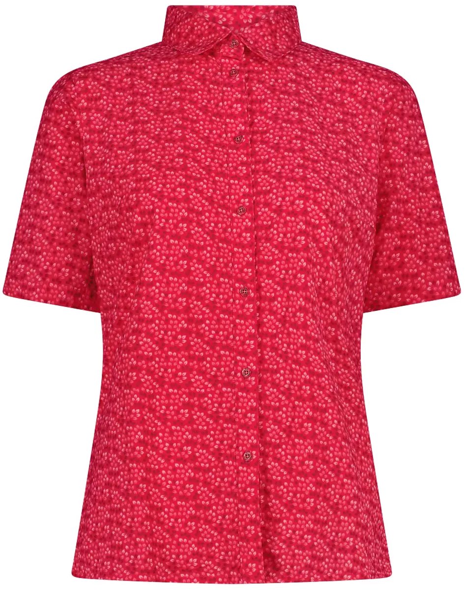 Stretch T-Shirt Met Volledige Print En 3/4 Mouwen Dames CMP Roze