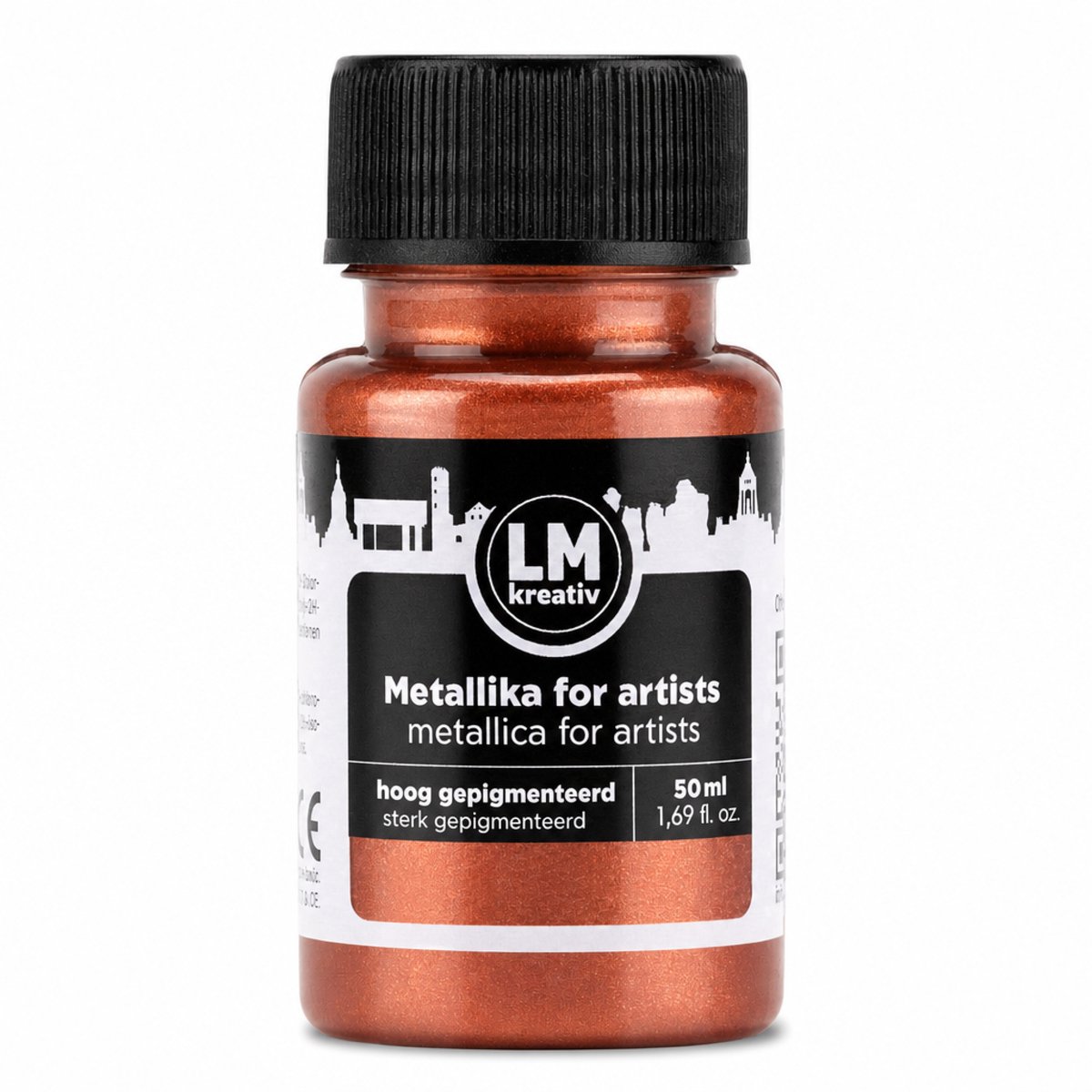LM-Kreativ Acrylverf - Metallic Look - Lichtvast en Waterbestendig - Op Waterbasis - Koper - 50 ml