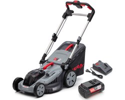 IKRA Bosch 36 V 3-in-1 accu-grasmaaier IB-LM 43 met mulchfunctie, voor gazons tot circa 600 m² – inclusief accu (4,0Ah) en oplader