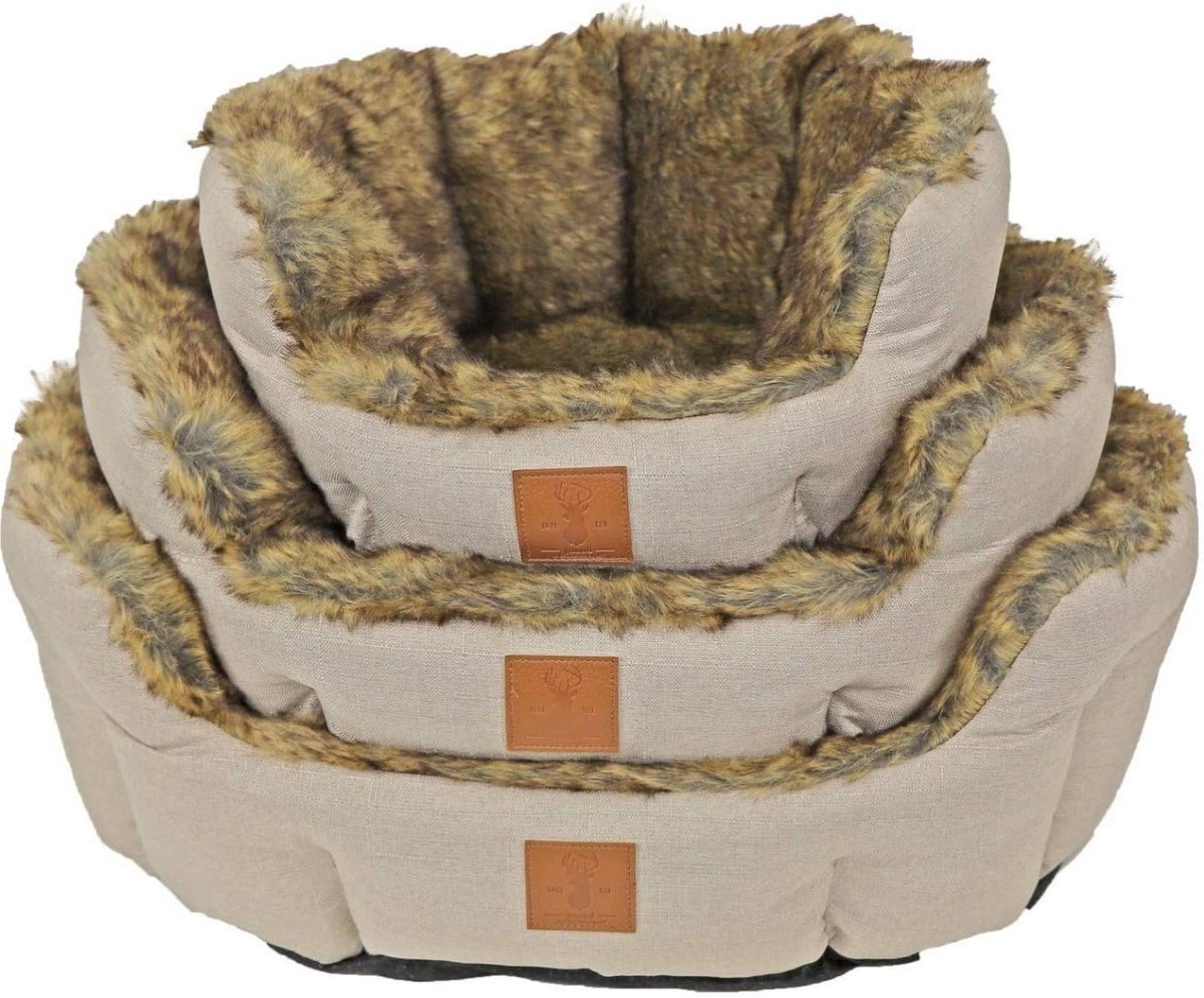 Hondenmand - Huisdier mand - Comfortabel rusten - Lichtgewicht ontwerp - 40 cm - Bruin