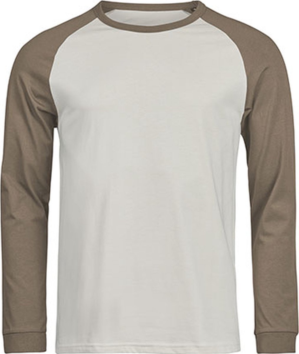 Tee Jays - UNLABELED Baseball Tee - Cement - M