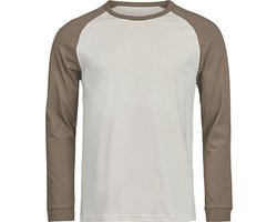 Tee Jays - UNLABELED Baseball Tee - Cement - M