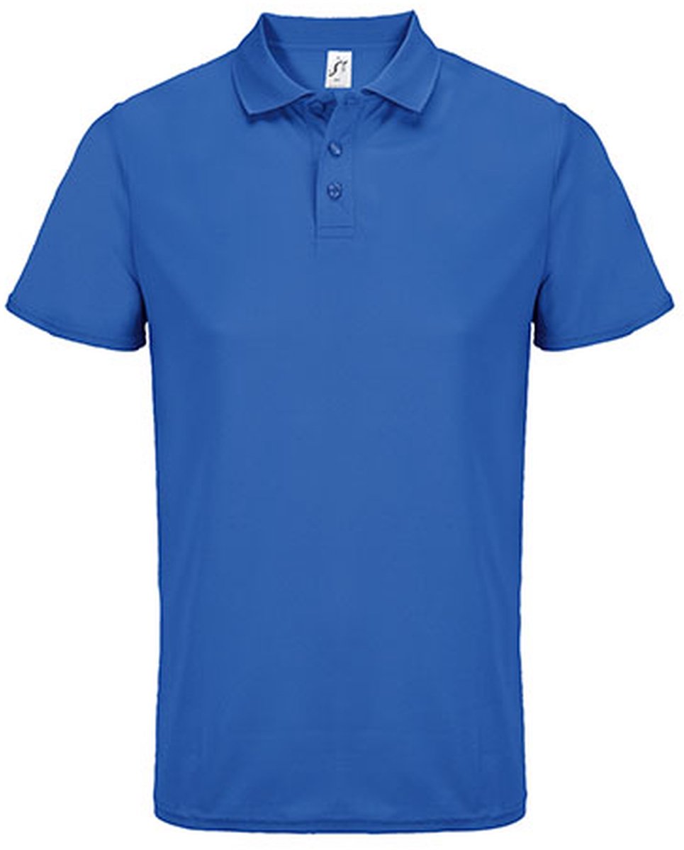 SOL'S Unisex Pitcher Sports Polo Shirt L04442 - Royal Blue 241 - M