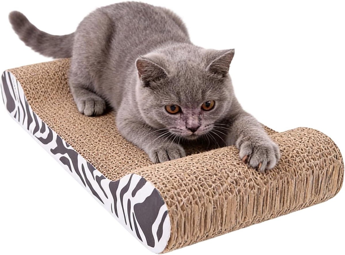 Katten Krabplank - Krabmat Kat - Klauwen Slijpen - Omkeerbare Structuur - 45x22.5x6 cm - Niet gespecificeerd