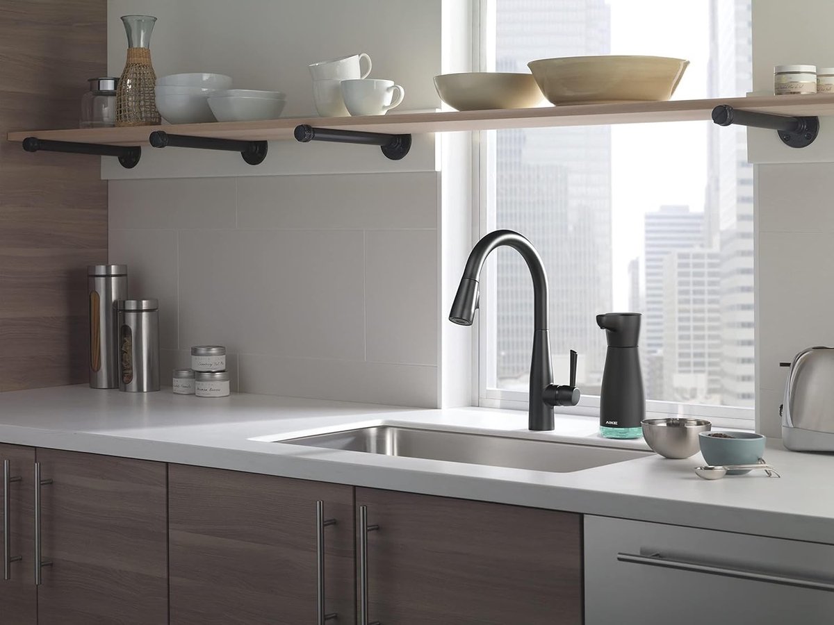 Automatische Zeepdispenser voor Keuken, Oplaadbare 420ml Dispenser voor Vaatwasmiddel, Roestvrijstalen Zeepdispenser met Sensor voor Hygiënisch Gebruik