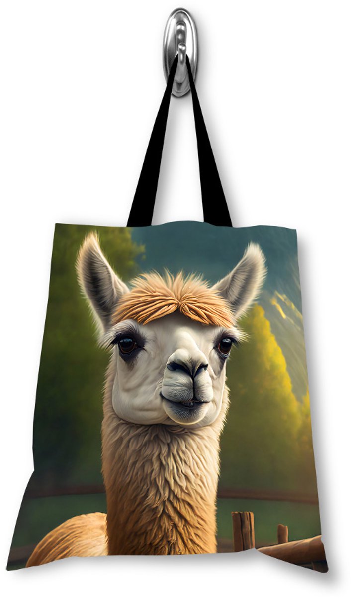 Lama Shopper Tas - Waterdicht & Duurzaam - 35x43 cm
