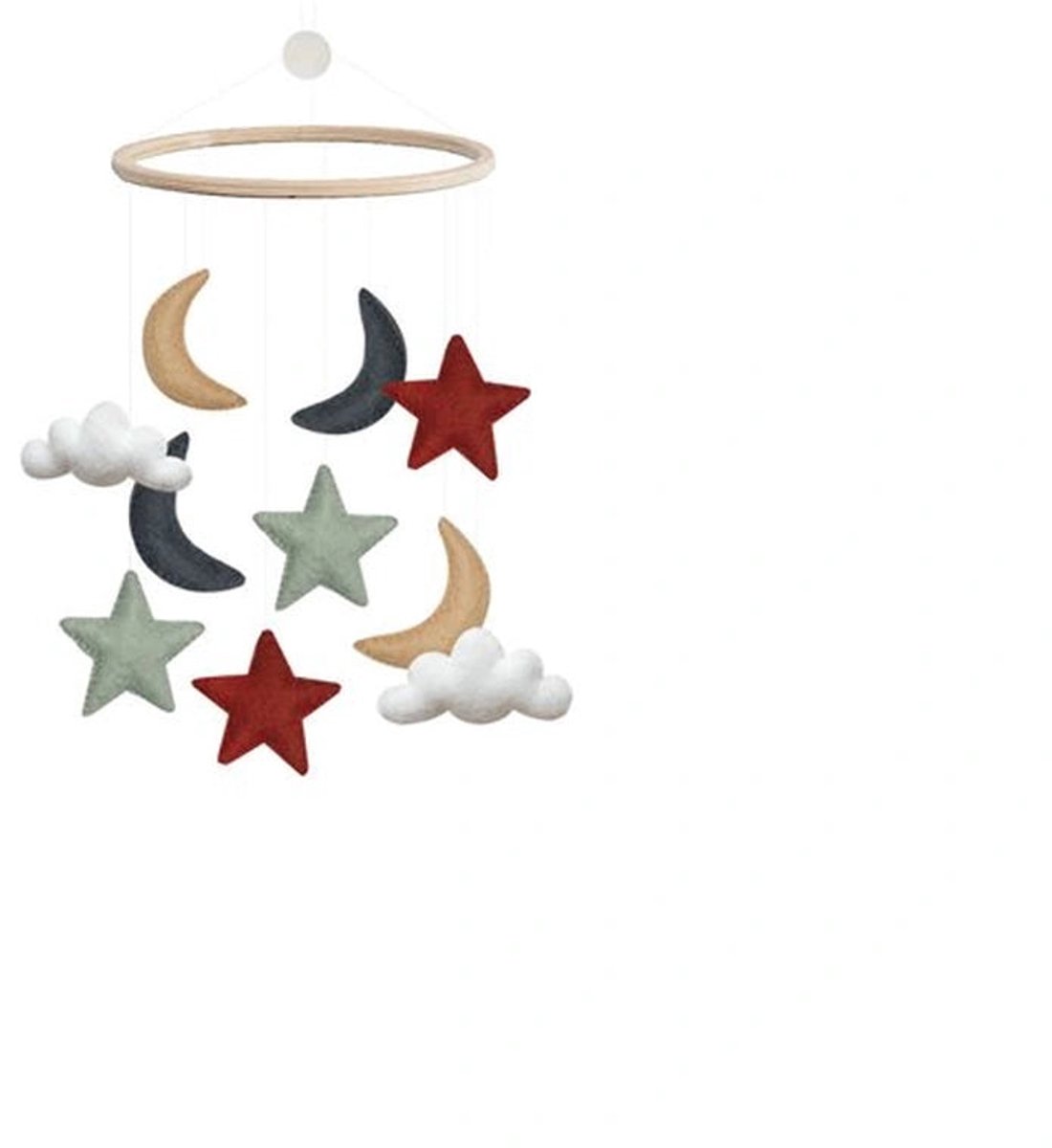 Mobiel Sterrenhemel Rood/Blauw - Boxmobiel
