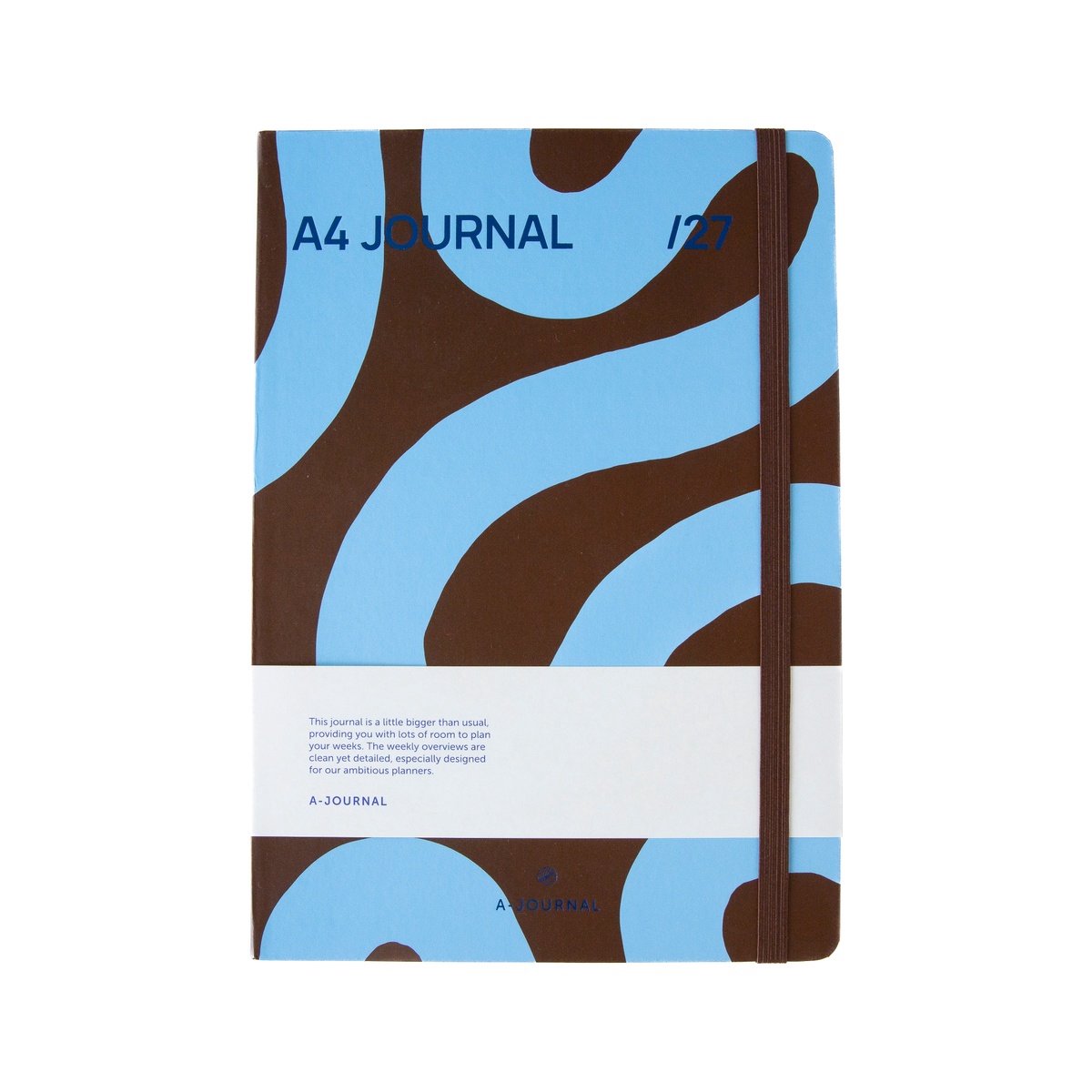 A4 My Journal Agenda 2027 - Flow Blauw