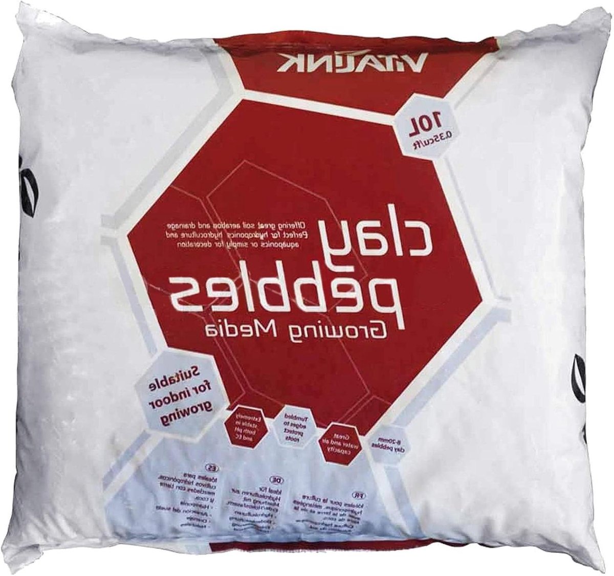 Klei steentjes - Klei pellets - Planten verzorgen - Stabiele pH en EC - 10 Liter - Bruin