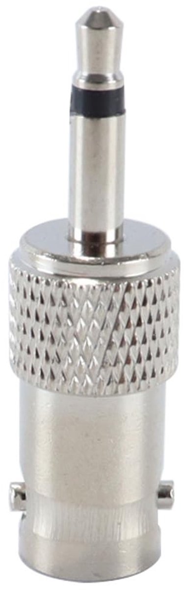 BNC naar 3.5mm Mono Jack Adapter voor Coaxiale Kabelverbindingen - Ideaal voor Audio en Video