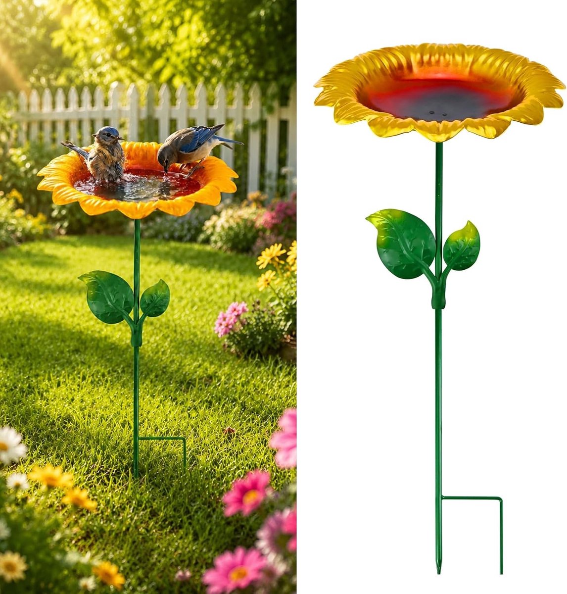 Vogel Drinkbak voor de Tuin, Vorstbestendige Waterbak voor Vogels, Ideaal voor Buiten en Tuin, Perfect voor Vogels in de Achtertuin