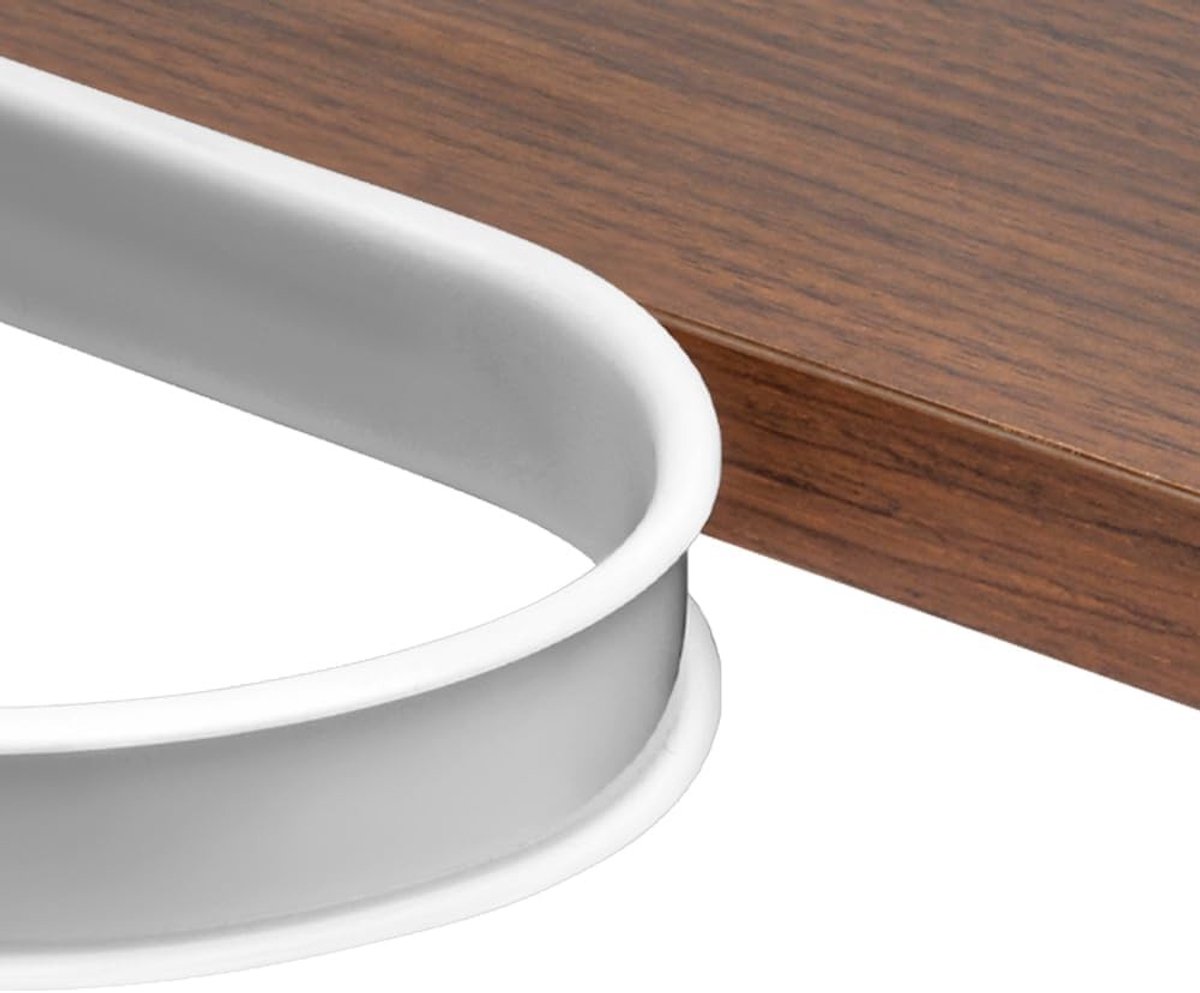 Flexibele U-vormige randafwerking van 2m x 12mm voor meubels | Zelfklevende TPE afwerking voor keukenbladen, veilige bescherming voor meubels en hoeken