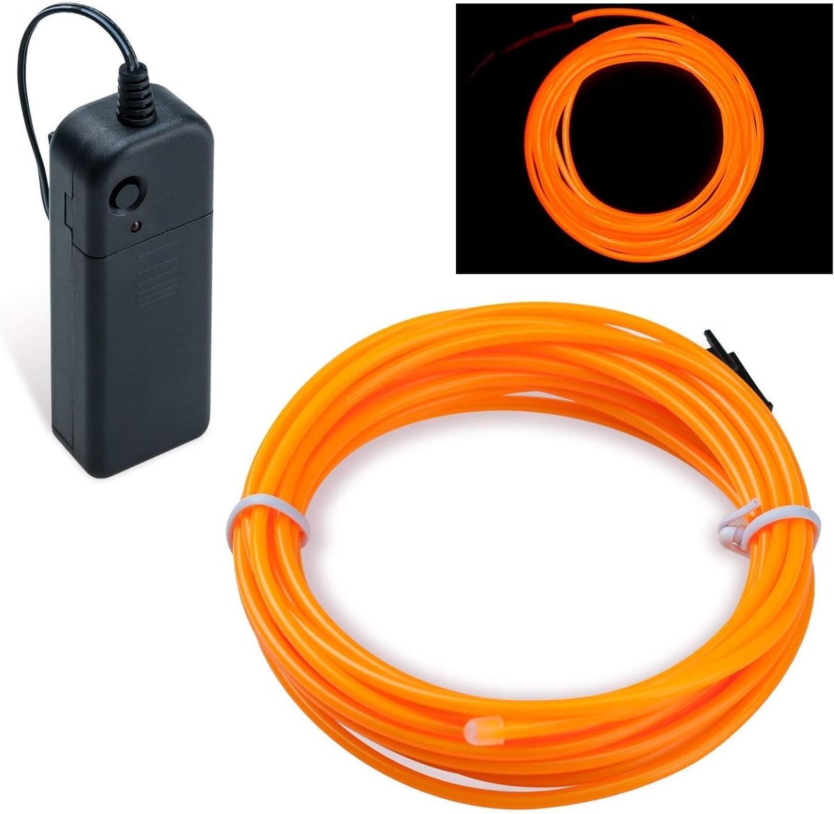 Neon Verlichting - Geel - 5 m - Waterdichte Lichtslang met 3 Verlichtingsmodi - Voor Feesten en Decoratie