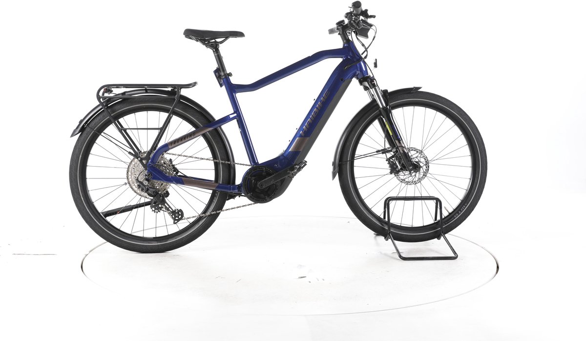 Haibike Trekking 7 Elektrische trekkingfiets Yamaha Accu 630Wh 27,5" 2023 blauw