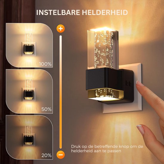 ZRNS® Leeslamp Slaapkamer - Nachtlampje Dimbaar - Bedlampje Hoofdbord - 2 Stuks — afbeelding 3