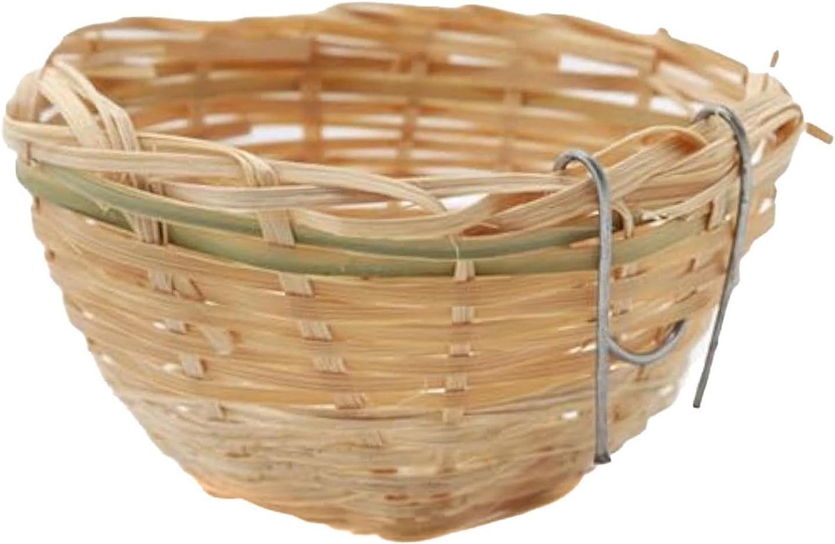 Nestkast Vogels - Vogelhuisje Natuurlijk Nest - Vogels Laten Broeden - Ademend en Geventileerd