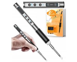 Rosfix Soldeerbout NanoPro NP65W - Precisie Soldeerbout met T12 Verwarming - 65W USB-C OLED