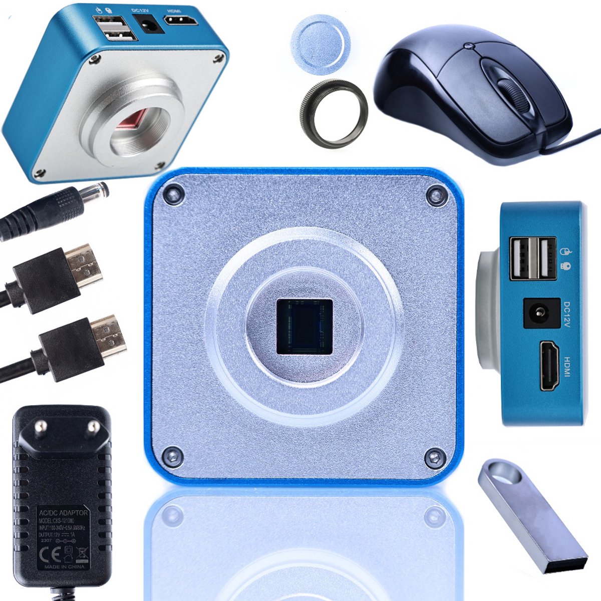 Rosfix Microscoopcamera LEO PRO KMLP-HDMI-USB 16MP - Sony 1/2" 16MP Sensor