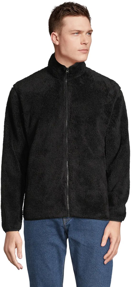 SOL'S Unisex Fleece Zip Jacket Finch L04022 - Black - XXS