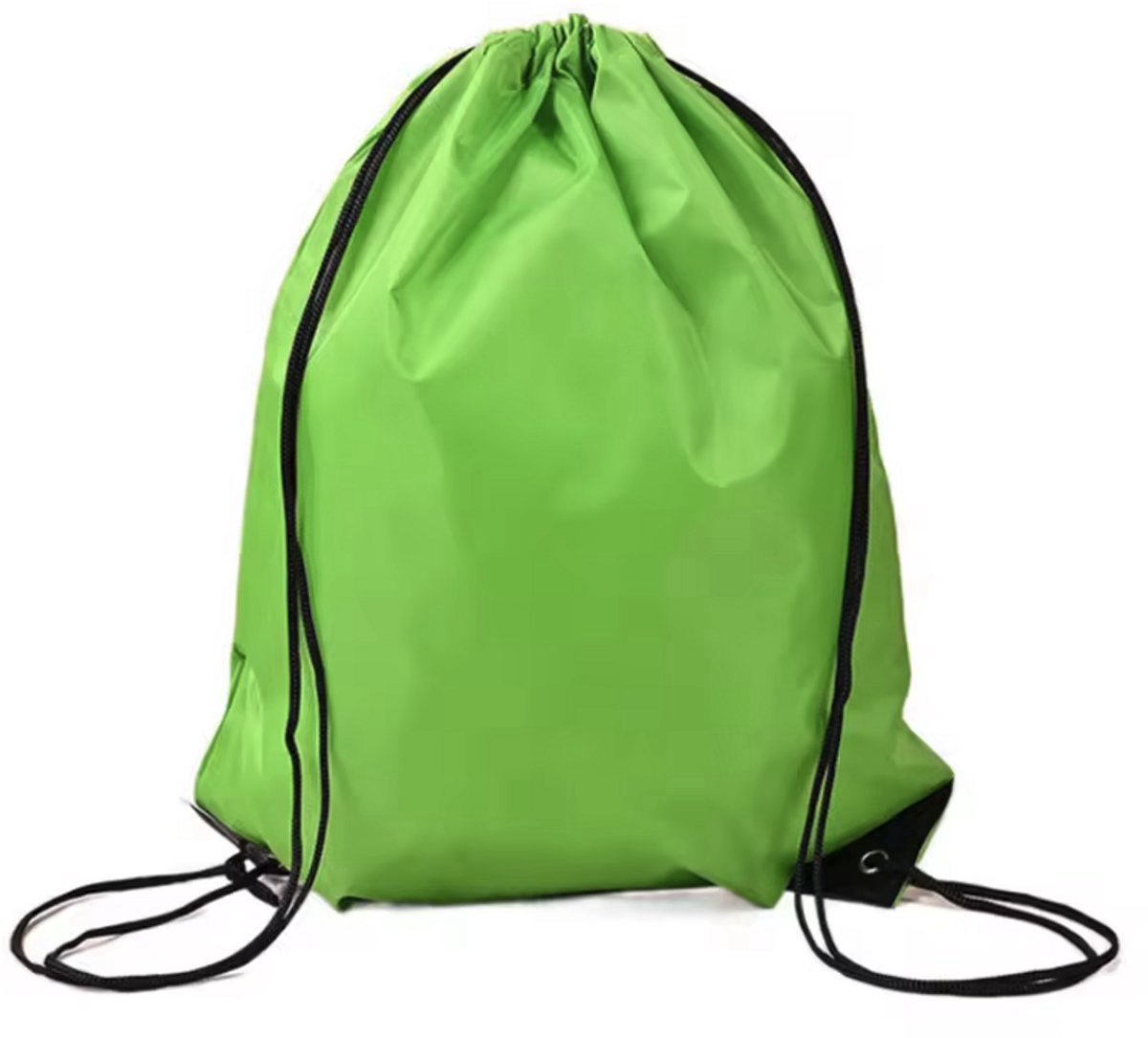 *** Gymtas Met Rijgkoord 12 Liter Kinderen Groen - Jungle Green - Zwemtasje - Sport tasje - van Heble® ***