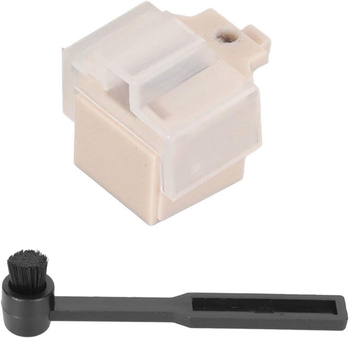 Platenspeler Naald - Stylus Naald - Muziek Afspelen - Koolstofvezel Naaldstang - 0.6 Mm Dikte - Zwart