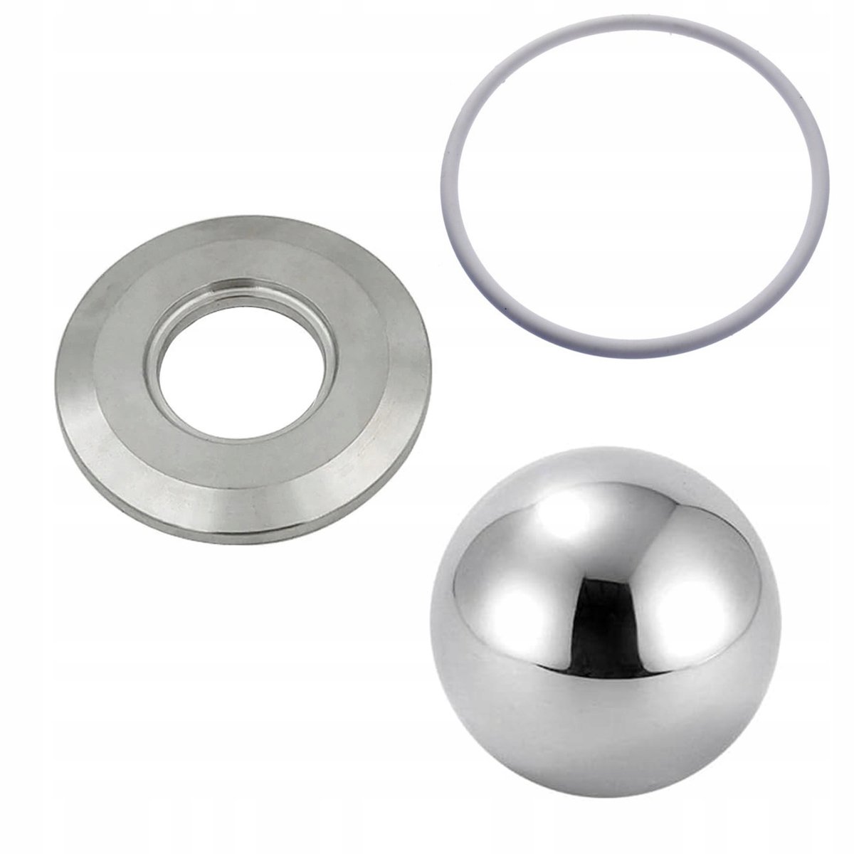 Rosfix Inlaatklep Reparatieset - Duurzame Afdichting en Metalen Kogel - Geschikt voor Graco