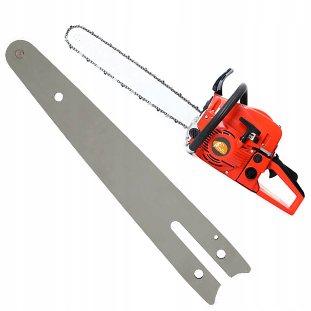 Rosfix Geleider Kettingzaag 18" 51,5cm - Warmtebehandeld Gehard Staal, Slijtvaste Coating - Geschikt voor Shark