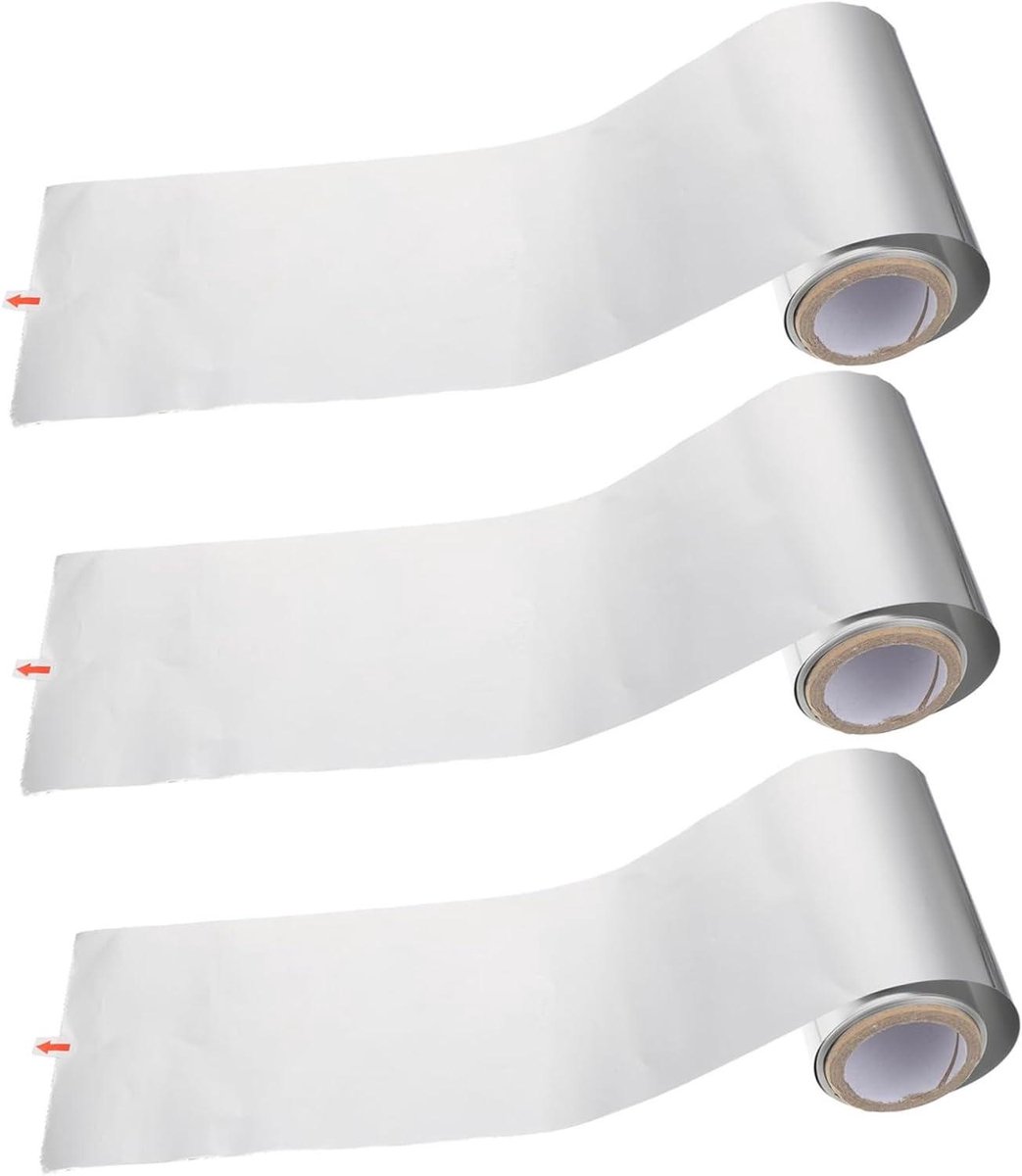 Aluminium Folie Rollen - Haarverf Folie - Haarkleuring Highlights - Scheurbestendig Ontwerp - 50 m per rol - Zilver