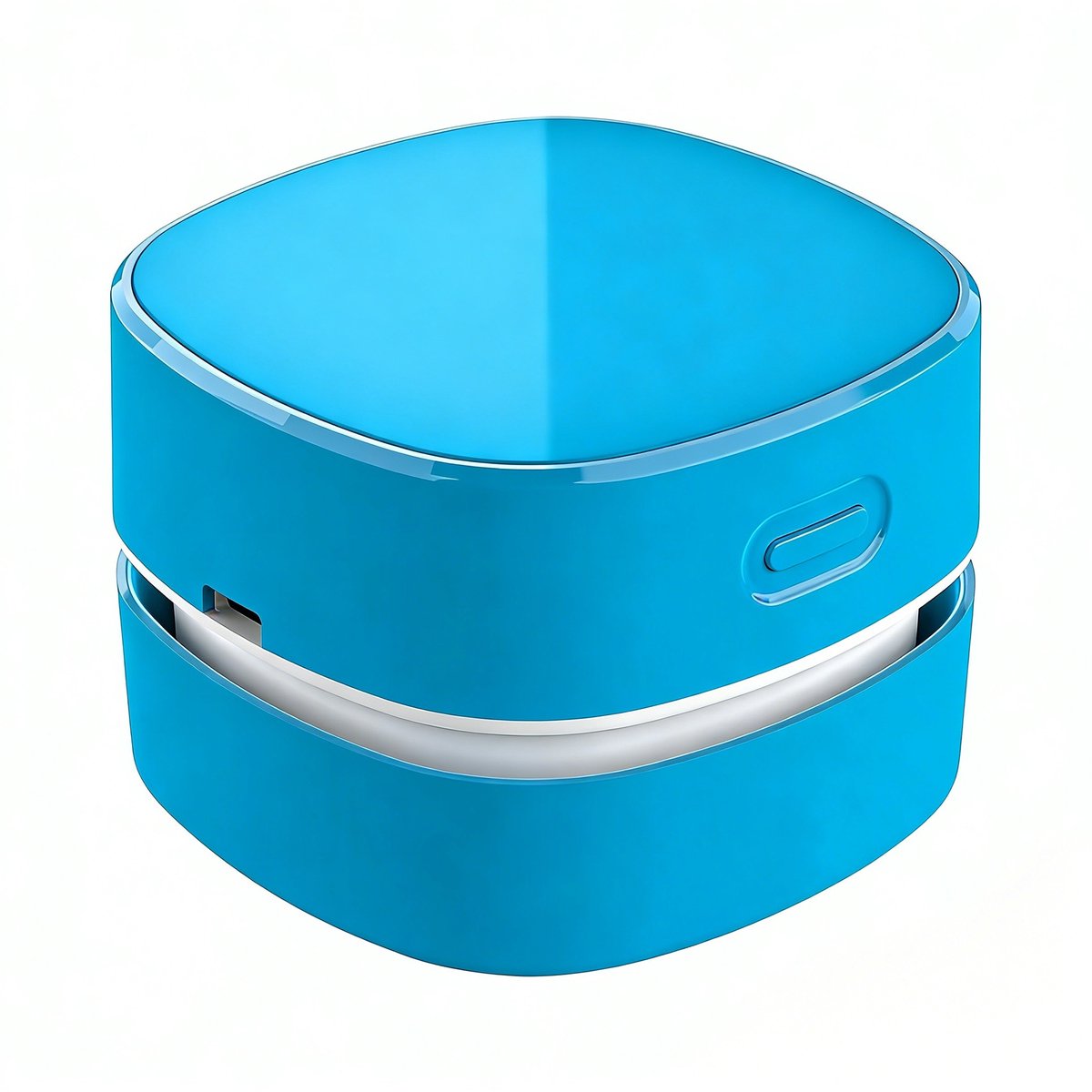 Mini Draadloze Tafelstofzuiger, Draagbare Bureau Stofzuiger USB-oplaadbaar voor Toetsenbord, Laptop, Kantoor, Auto en Huisdierenhaar(Blauw)