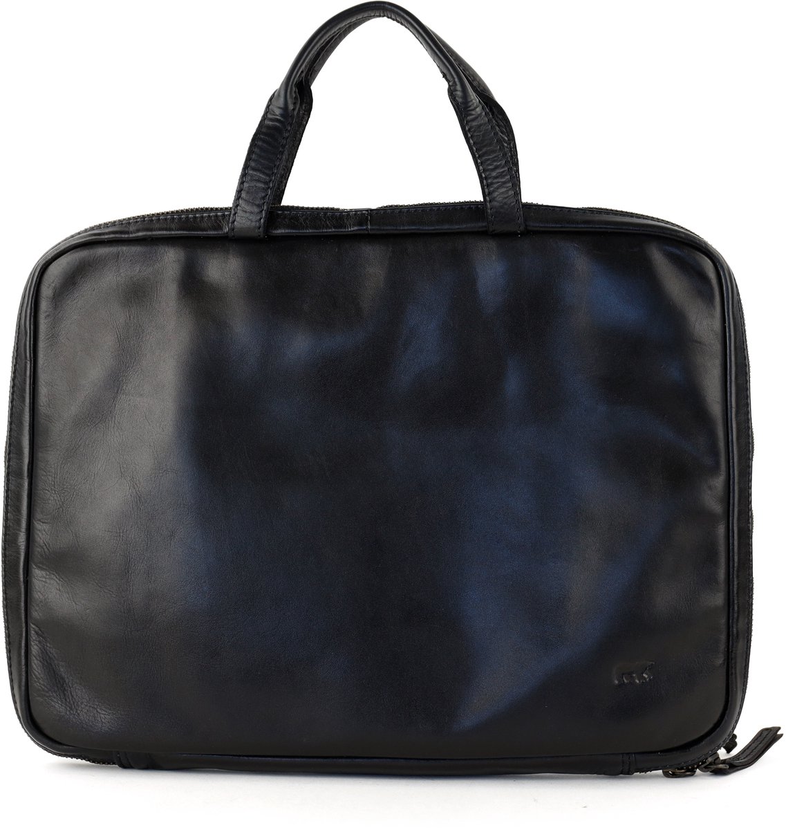 Bear Design Cleo Leren Aktetas - Zwart